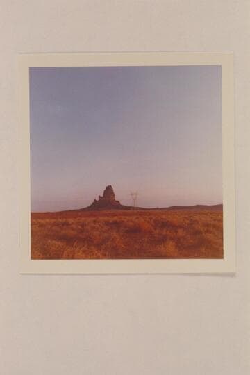 Agathla and the power line