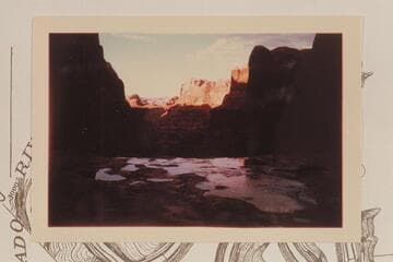 Out of Nasja Canyon from the top of the dropoff