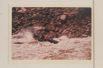 The "Emma Dean" in Hance Rapid