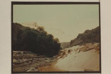 View up Diamond Creek from its mouth