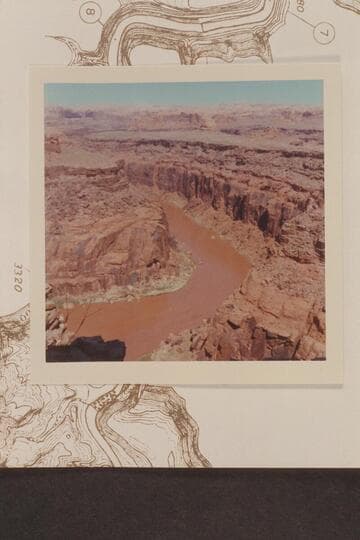 Up the San Juan River from the downstream side of the mouth of Nasja Creek