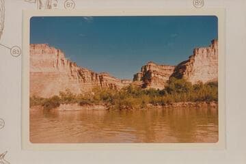 Short canyon about Mile 87 1/2 right bank in Desolation Canyon