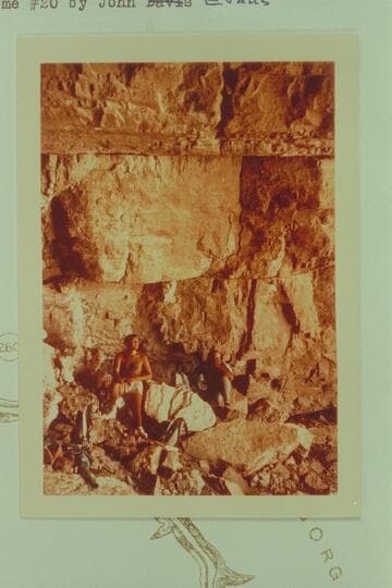 Buzz and Bill Belknap mirror signal from Triumphal Arch to Mack Miller on the Lake