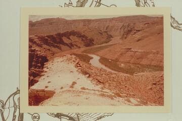 Down from overlook at Sumners Amphitheatre