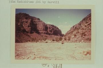 Harris-Brennan power boat cruising between Mile 45 and 41