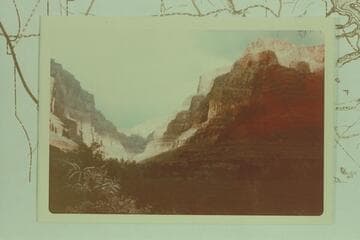 Up Tincanebits Canyon from camp of Grand Canyon Expeditions