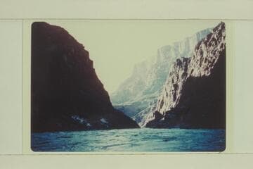 Down river from near Bridge Canyon Dam Site, near Mile 236.5