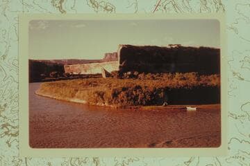 Northeasterly from Anderson Bottom to Grassy Bottom and Fang Rock