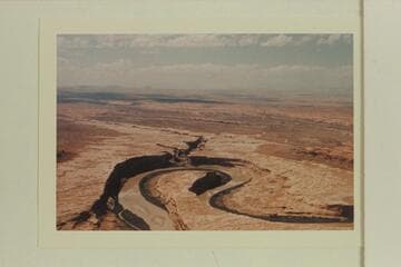 Trin Alcove, Green River, Mile 82.0 to 89.3; the Flat Tops