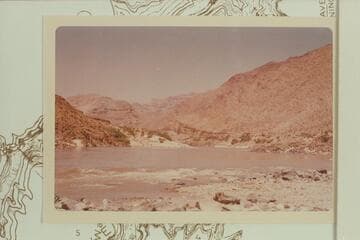 Up river from mouth of 224 Mile Canyon