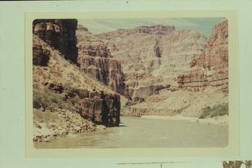 Down river from about Mile 193.3