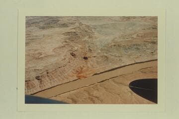 The cold water geyser, Green River, Mile 113.  Mouth of Little Grand Wash