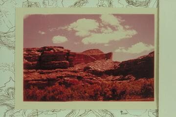 Side canyon, left bank, opposite the Turks Head at Mile 20