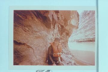 Dock Marston at the D. Julien inscription showing the oVerhang described by Stanton