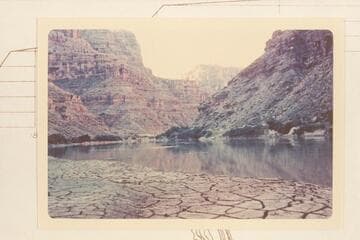 Down river from camp at Mile 184 1/4
