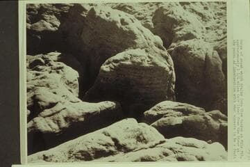 Gorge of creek which drains into Glen Canyon at Mile 73 1/2