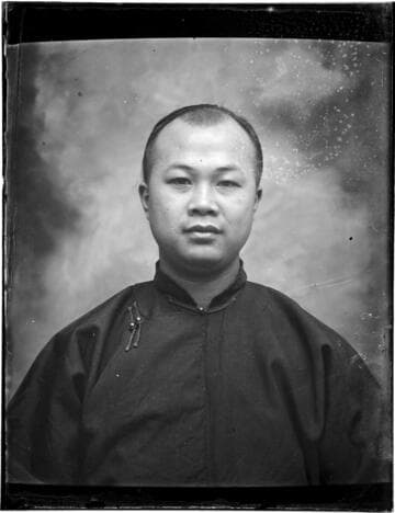 Head-shot portrait of a Chinese man