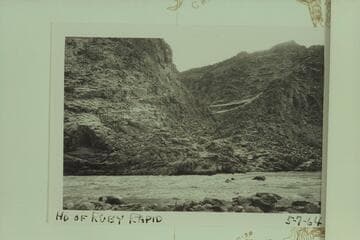 Head of Ruby Canyon Rapid
