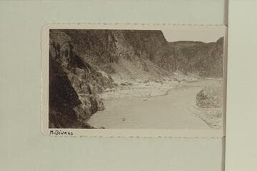 Bus Hatch boloneys dropping downstream below Bright Angel Creek bridge