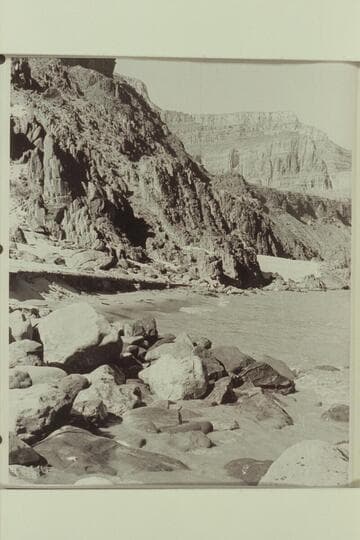Beaches at lower end of Monument Creek Rapid