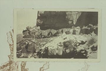 Hermit Trail between Hermit Rest on the rim and Hermit Camp a mile from the river