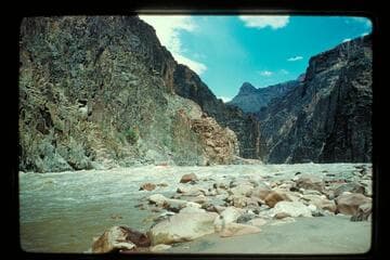 Up Monument Creek Rapids