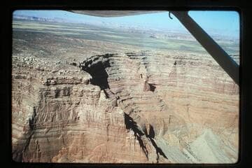 Window north side of south finger; Cummings Mesa