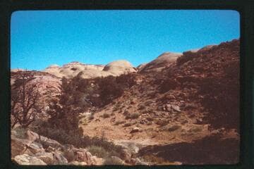 Bald Rock on route of Old Wetherill Trail north of Cha Butte