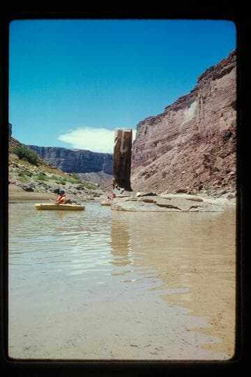 Down river to Ten Mile Rock