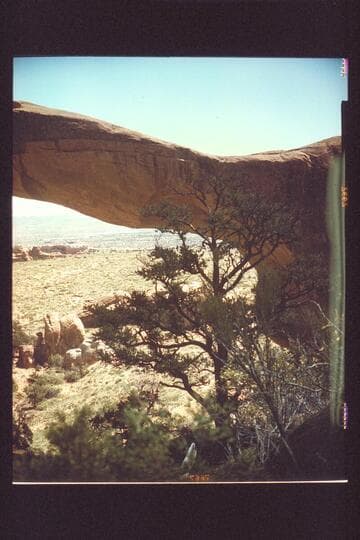 Abutment of Landscape Arch