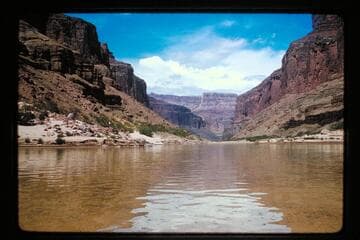 Up from head of Kwagunt Rapids
