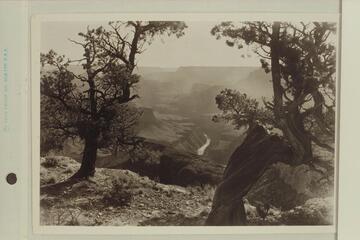 The Colorado River at the bottom of the Grand Canyon