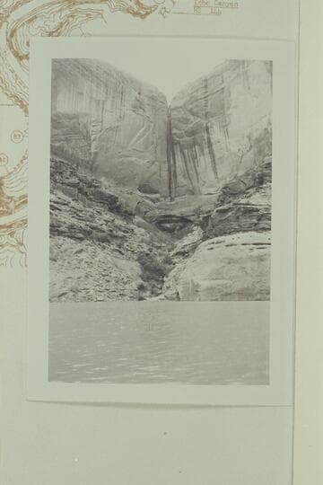 Lake Powell, right bank one mile below Escalante River