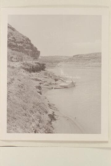 The punt "Dirty Devil" at the head of Horsethief Canyon