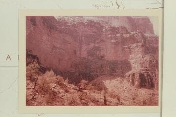Figurine Cave in east arm of Cremation Canyon