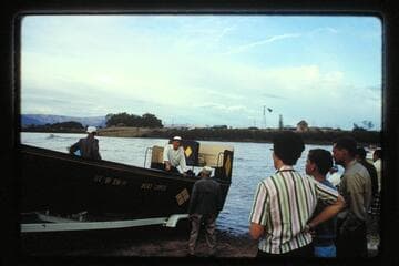 The "Bert Loper," launch ramp; Green River