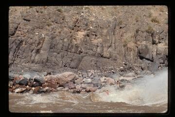 "Wee Yellow" dives into hole; Dubendorff Rapids