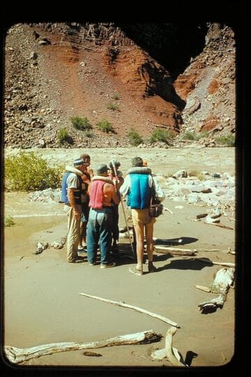 Looking over Hance Rapids