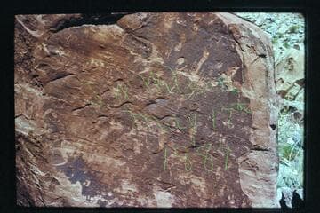 Inscription: J.W. Wilson May 17, 1887