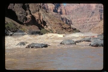 "Wee Red" clears rocks; Vulcan Rapids