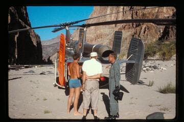 Chopper and crew at Vulcan