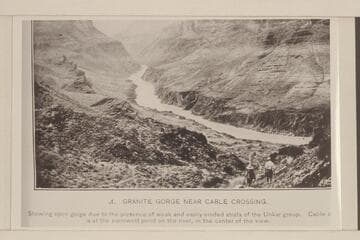 The trail from the Bass Cable to Shinumo Creek camp