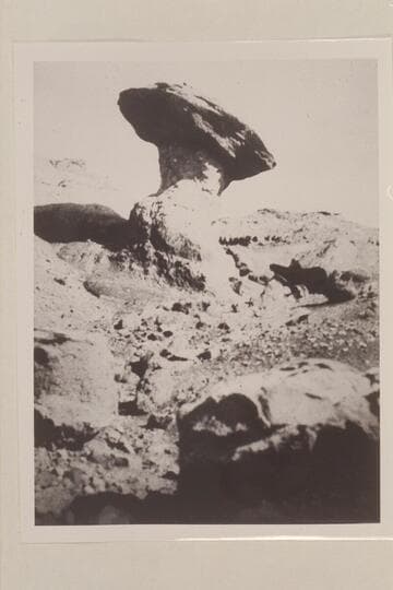 Balanced rock near Hite