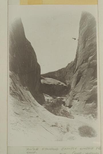 "Views on the Colorado River": Glen Canon Series, no. 151 (possibly Knowles Canyon)
