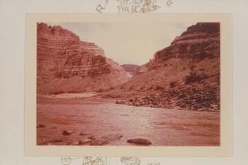 Up to side canyon at Mile 200.2