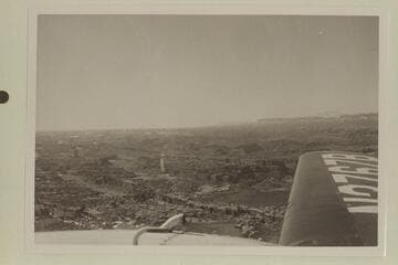 Across Cyclone Canyon to Red Lake Canyon and Cataract Canyon.  The Henry Mountains are on the skyline