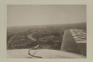 Cyclone Canyon at extreme left; Red Lake Canyon left of center