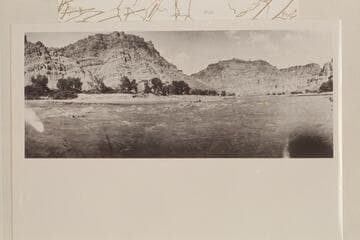 View of Rapid no. 10 showing boat