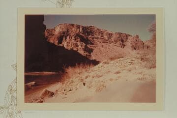 Up to the mouth of Wide Valley from Mile 205.1