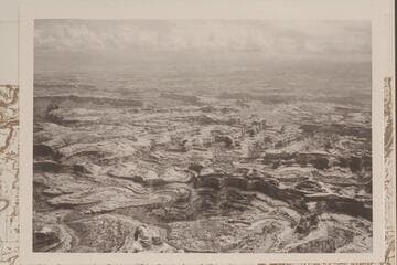East across The Maze to Green River, The Junction, and the upper end of Cataract Canyon
